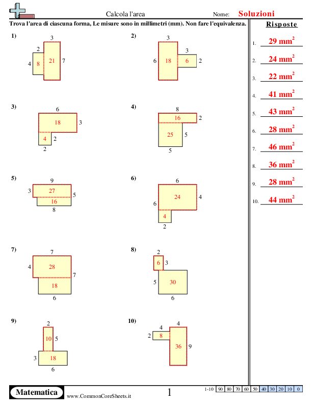  - calcola-l-area worksheet