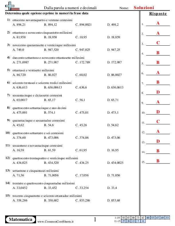  - decimali-fino-ai-millesimi worksheet