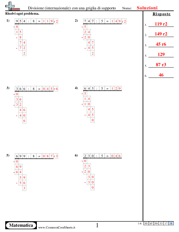  - 267 worksheet