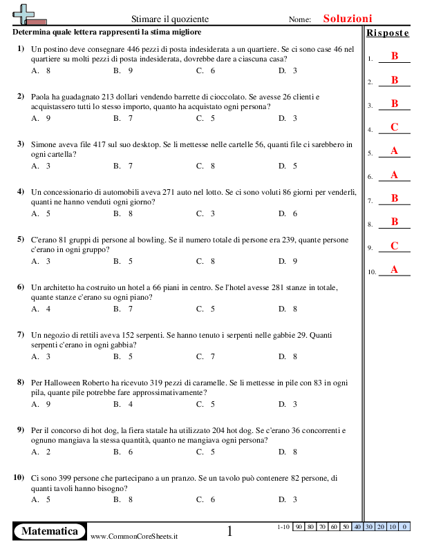  - 276 worksheet