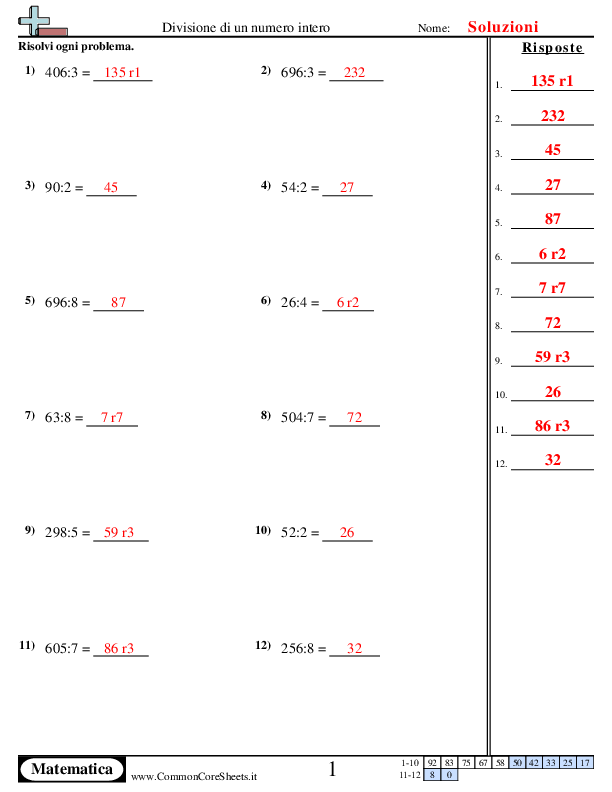  - divisioni-orizzontali worksheet