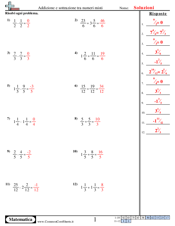  - frazioni-miste-stesso-denominatore worksheet