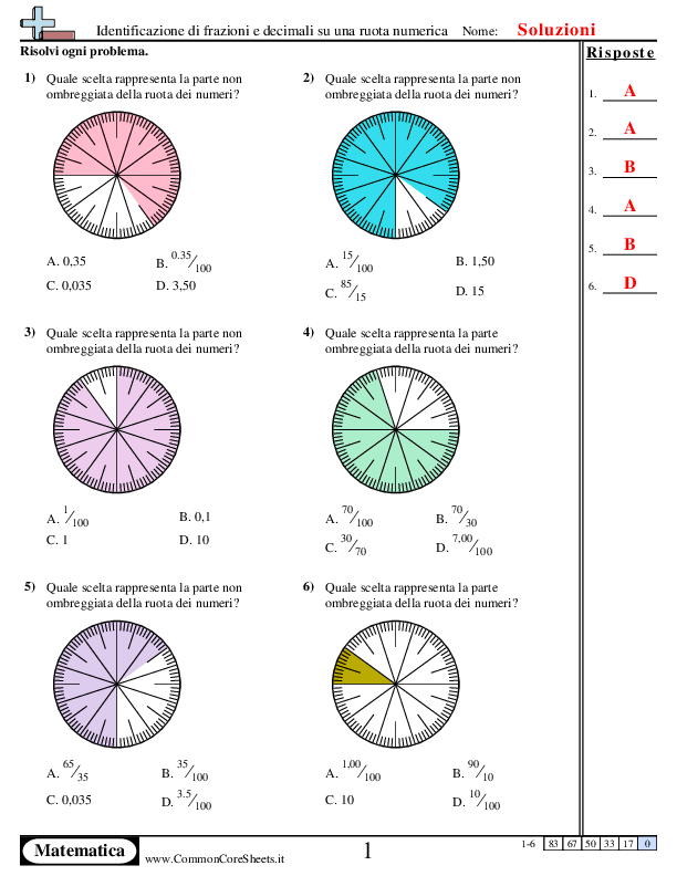  - 465 worksheet