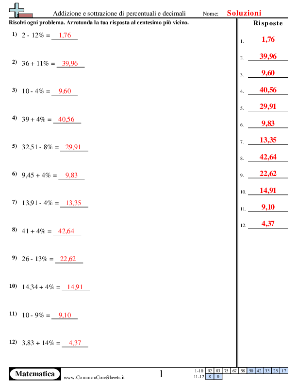  - 765 worksheet