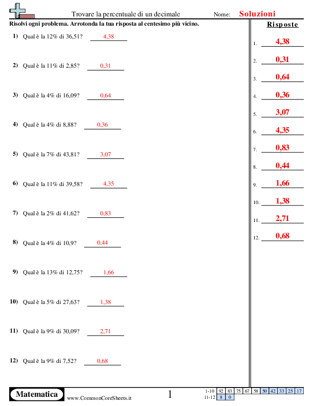  - 774 worksheet