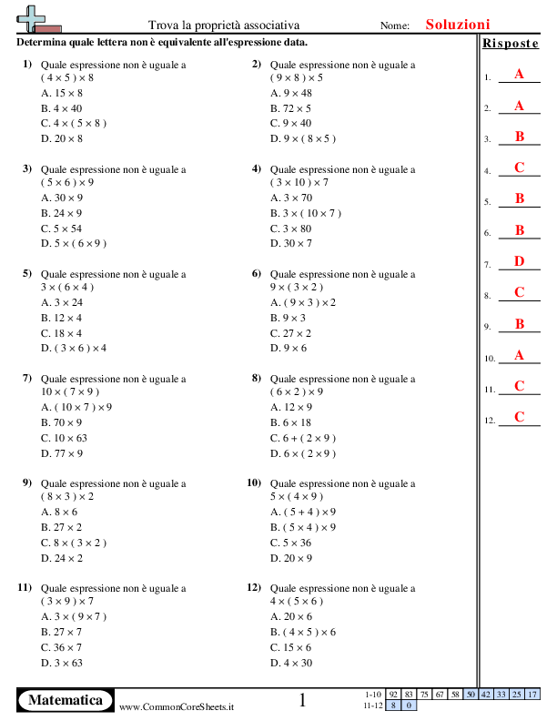  - trova-gli-equivalenti-con-la-proprieta-associativa worksheet