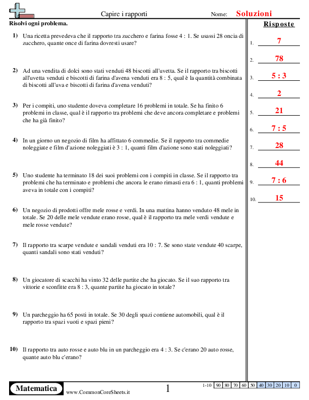  - 810 worksheet