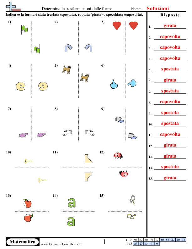  - ruotare-specchiare-traslare worksheet